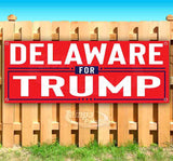 Delaware For Trump Banner