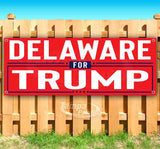 Delaware For Trump Banner