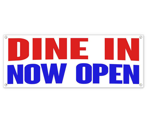 Dine In Now Open