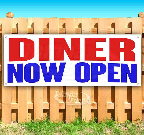 Diner Now Open Banner