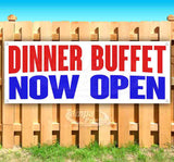 Dinner Buffet Now Open Banner