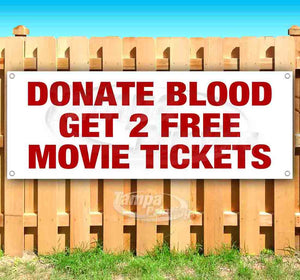 Donate Blood Tickets Banner