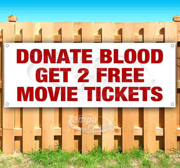 Donate Blood Tickets Banner