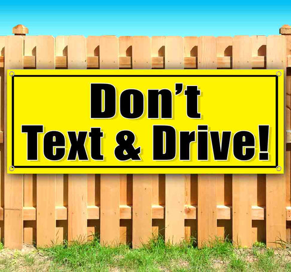 Don't Text & Drive Banner