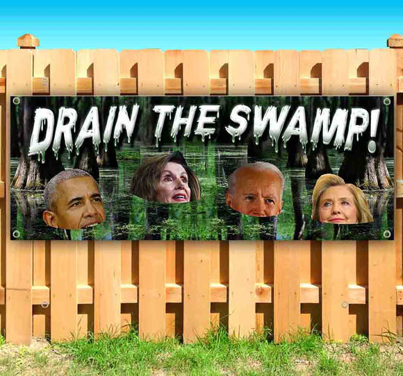 Drain The Swamp Banner