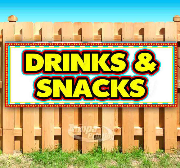 Drinks and Snacks Banner