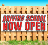 Driving School Now Open Banner