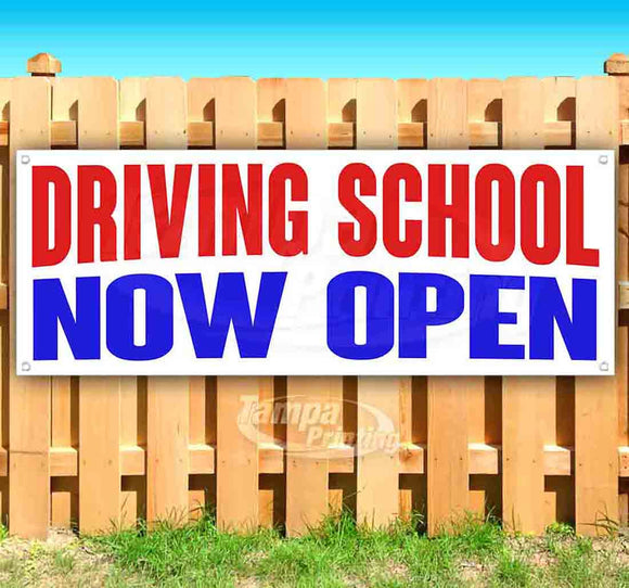 Driving School Now Open Banner