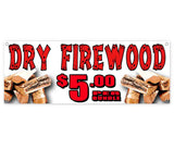 Dry Firewood $5 Banner