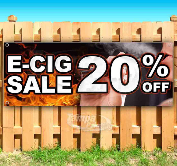 E-Cig Sale 20% Off Banner