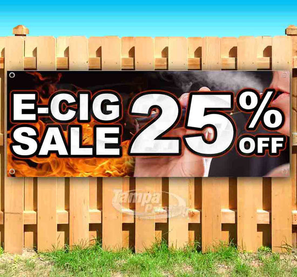 E-Cig Sale 25% Off Banner