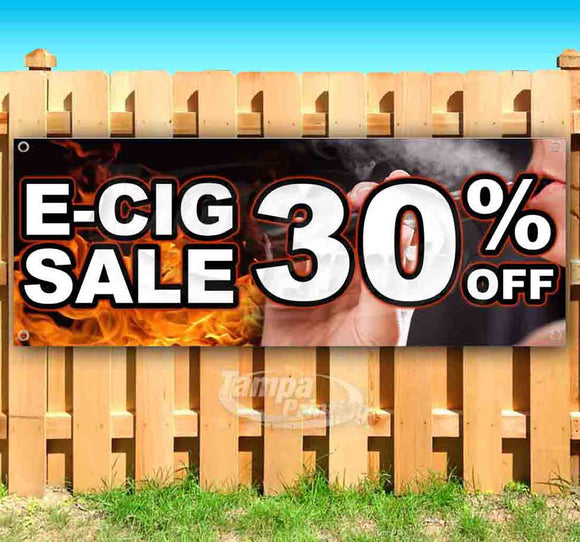 E-Cig Sale 30% Off Banner