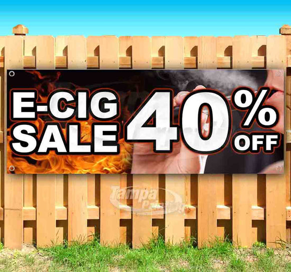 E-Cig Sale 40% Off Banner