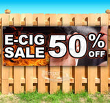 E-Cig Sale 50% Off Banner