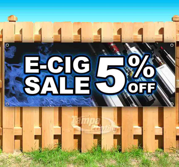 E-Cig Sale 5% Off CP Banner