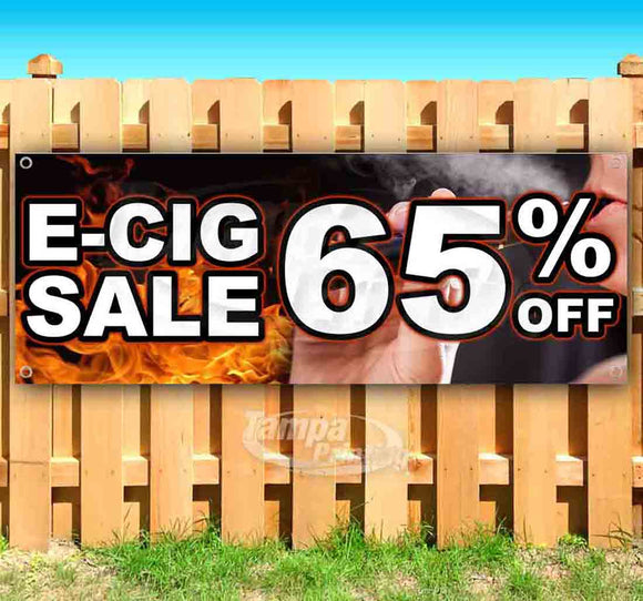 E-Cig Sale 65% Off Banner