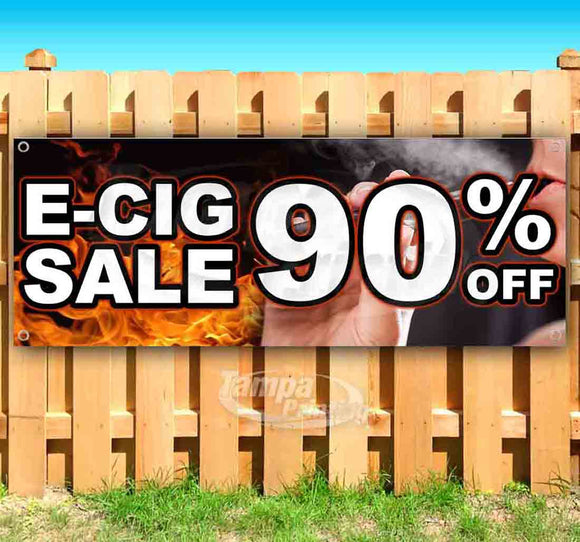 E-Cig Sale 90% Off Banner
