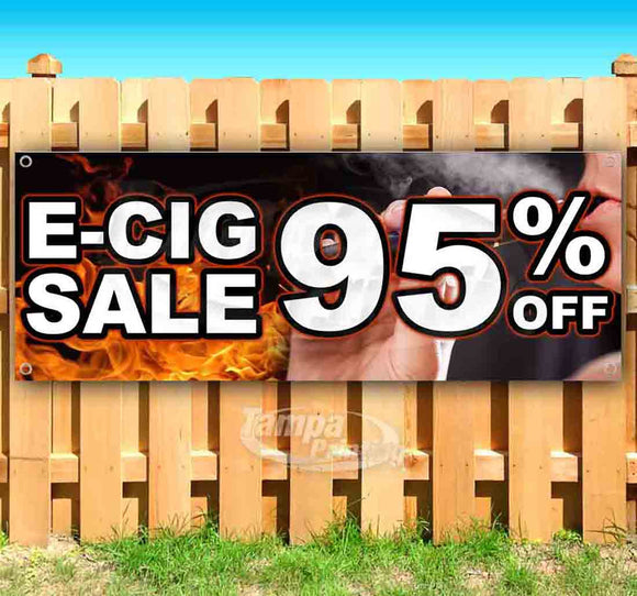 E-Cig Sale 95% Off Banner