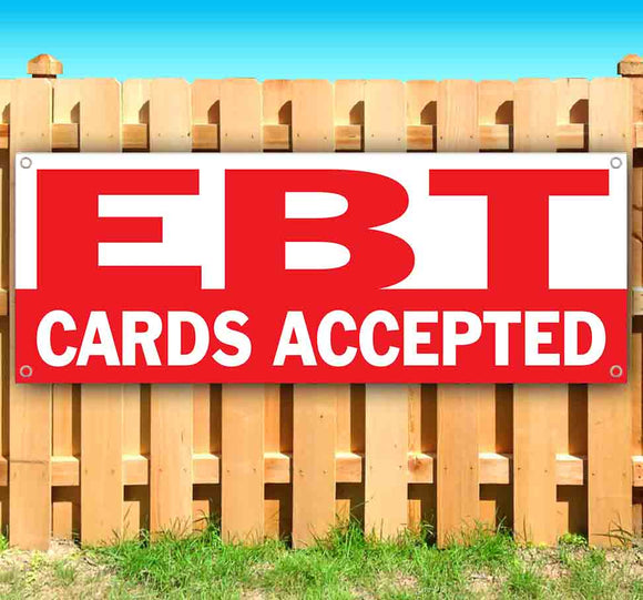 EBT Cards Accepted Banner