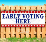 Early Voting Here Banner