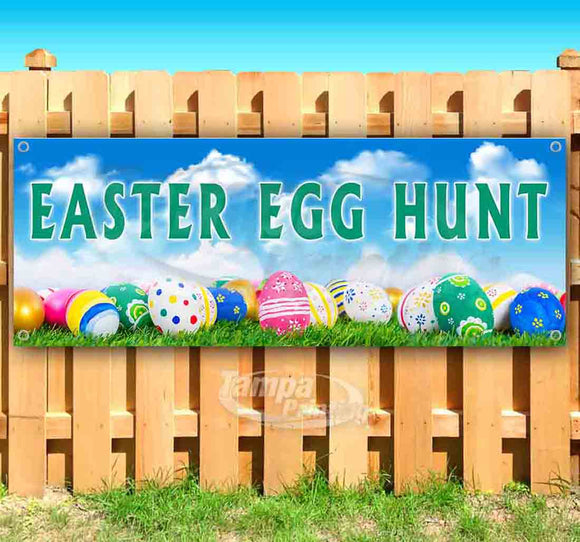 Easter Egg Hunt Eggs Banner