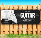Elec Guitar Lessons StratBlk Banner