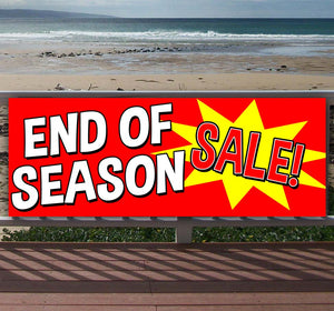 End Of Season Sale! Banner