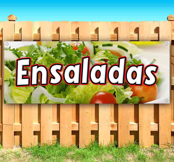 Ensaladas Salads Banner