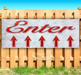 Enter Up Arrow Banner