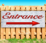 Entrance Right Arrow Banner