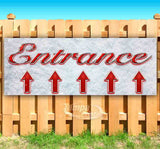 Entrance Up Arrow Banner