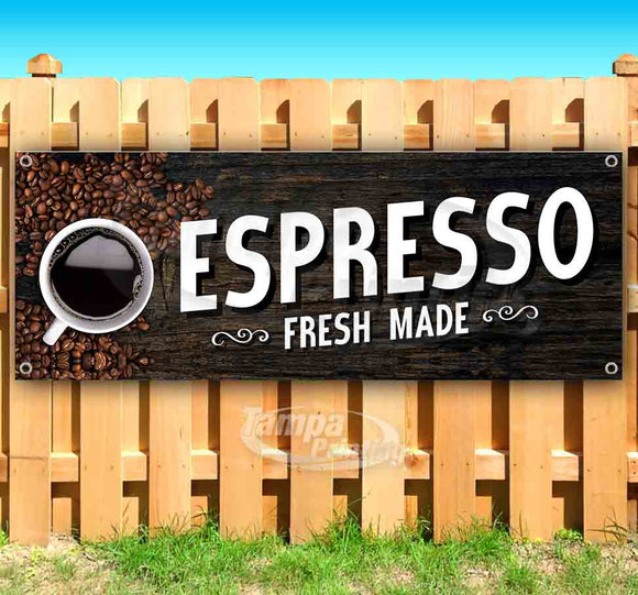 Espresso Fresh Made Banner