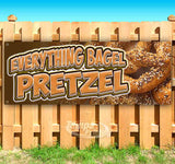 Everything Bagel Pretzel Banner