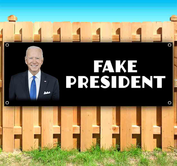 Fake President Biden Banner