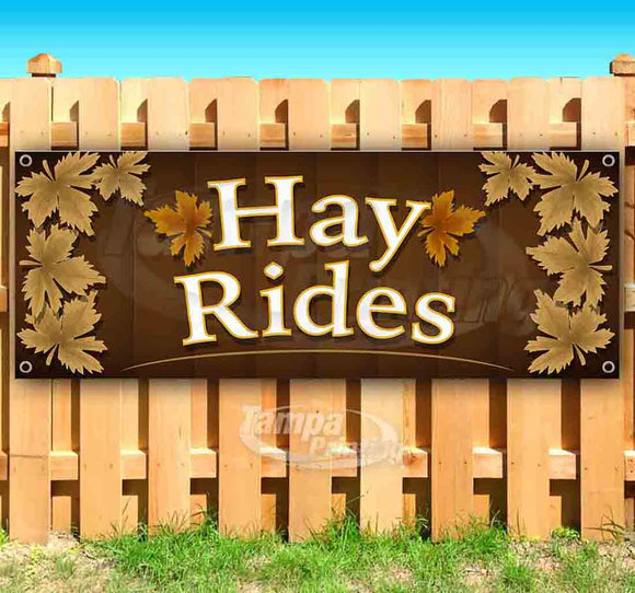 FallLeaf Hay Rides Banner
