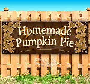 FallLeaf Hmmade Pumpkin Pie Banner
