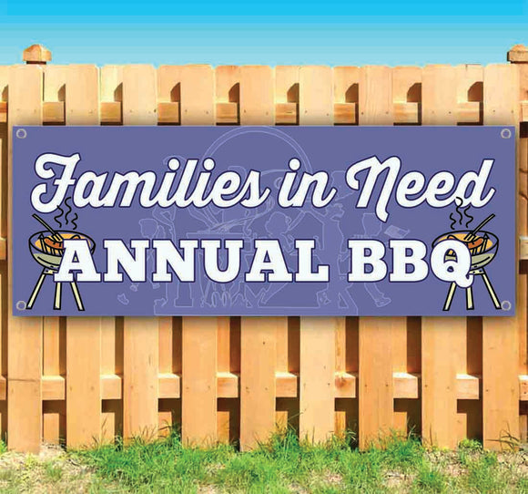 Families In Need Annual BBQ Banner