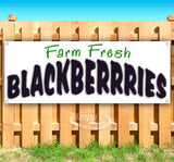 Farm Fresh Blackberries Banner