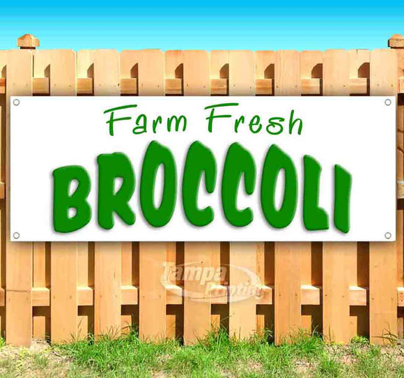 Farm Fresh Broccoli Banner
