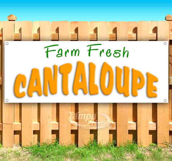 Farm Fresh Cantaloupe Banner