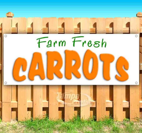 Farm Fresh Carrots Banner