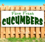 Farm Fresh Cucumbers Banner