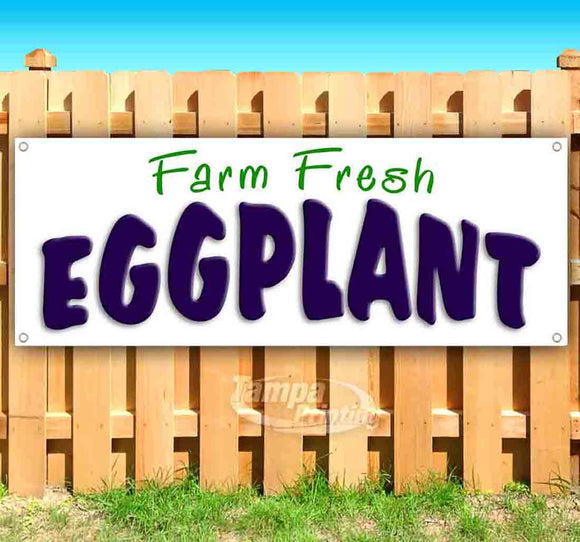 Farm Fresh Eggplant Banner