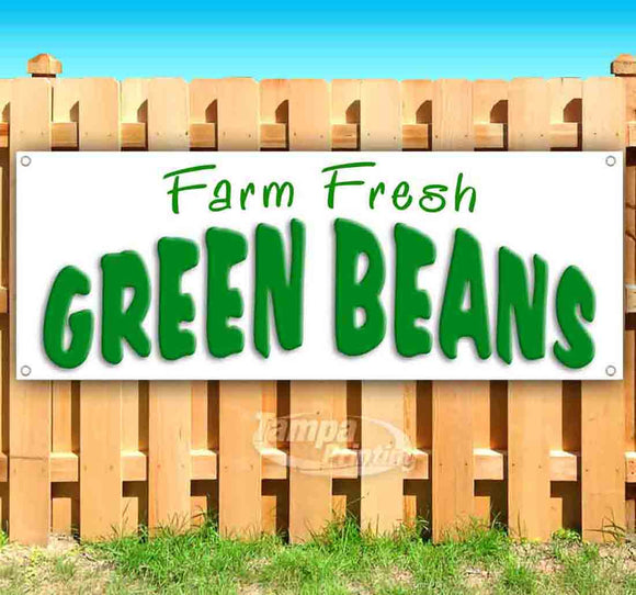 Farm Fresh Green Beans Banner