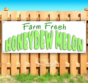 Farm Fresh Honeydew Melon Banner