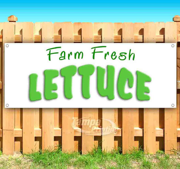 Farm Fresh Lettuce Banner