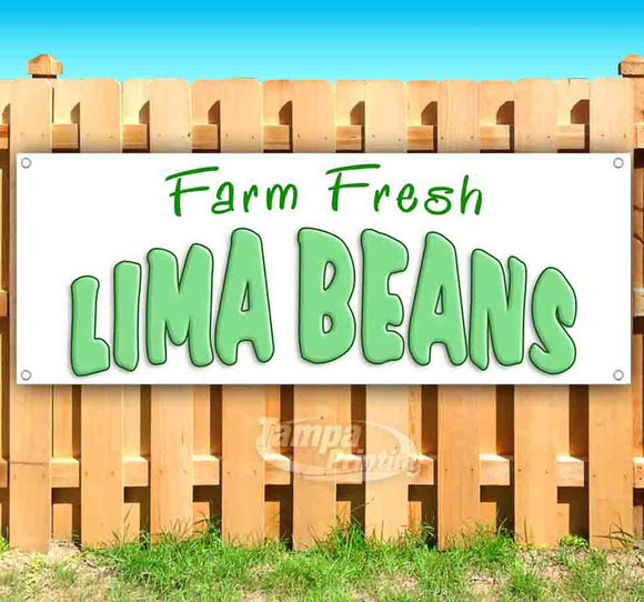 Farm Fresh Lima Beans Banner