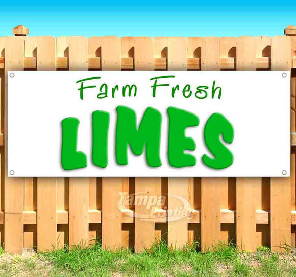 Farm Fresh Limes Banner