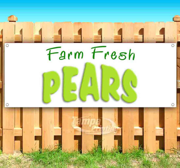 Farm Fresh Pears Banner