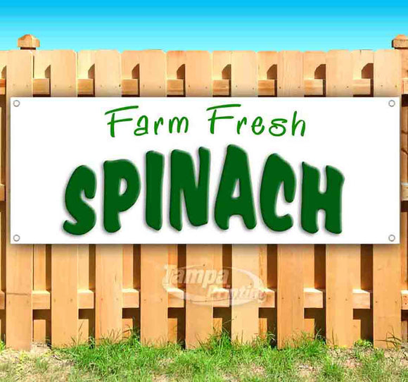 Farm Fresh Spinach Banner